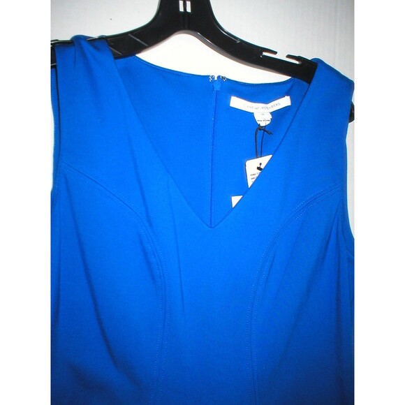 New Womens 12 NWT Designer Dress Carla Diane Von Furstenberg Blue Star Sapphire - Picture 9 of 12